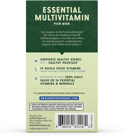 Men’s Multi Once Daily, Men's Multivitamin, 19 Vitamins from Herbs & Superfoods, 60 Count