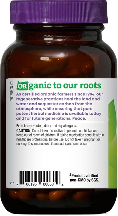 Oregon's Wild Harvest Alfalfa Capsules USDA Certified Organic Herbal Supplements, 90 Count