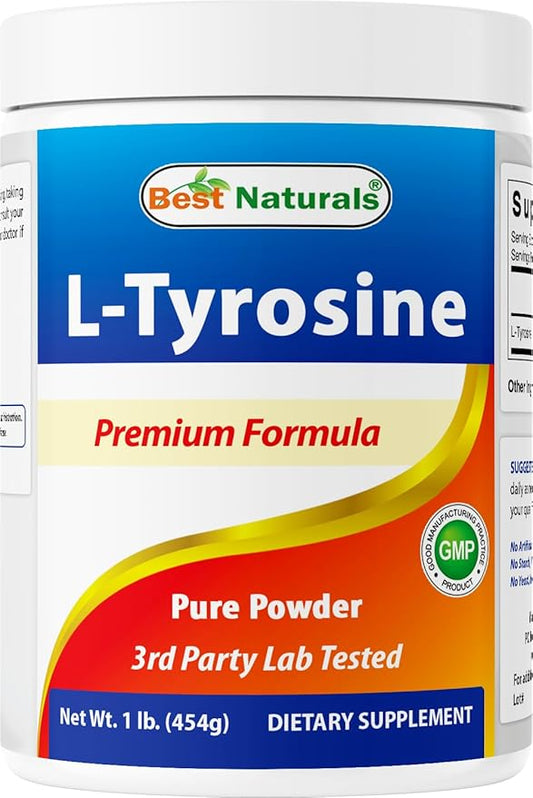 Best Naturals L-Tyrosine Pure Powder 1 Pound