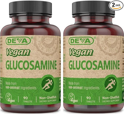 DEVA Vegan Glucosamine 90 Tabs (Pack of 2)