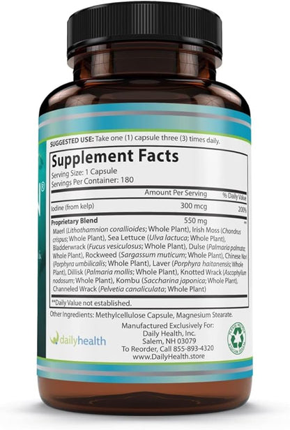 Seatrition 6 Bottles 1080 Capsules