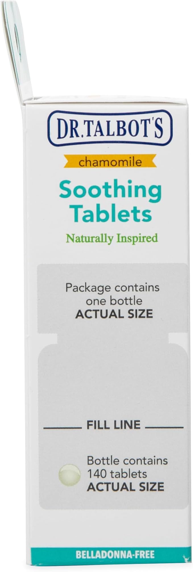 Dr. Talbot's Chamomile Soothing Tablets, Quick Dissolve, 140 Count