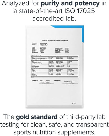LEGION Vitamin D+K Natural & Effective Formulation - Vitamin D3, K2 & K for Immunity Boost - K1, K2 & D3 Vitamin Supplement to Boost Bone Density and Health - Vitamin K2 & K1 for Heart Support