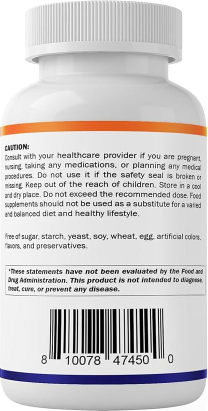 Vitamatic Folic Acid 400 mcg - 500 Vegetarian Tablets - Vitamin B9