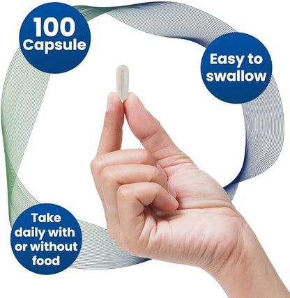 Genex Formulas - Nicotinamide 500mg Vitamin B3 Flush Free Niacin Capsules for Healthy Skin - Niacinamide Supplement Pills Help Produce Keratin & Support Skin Cell Health & Energy - (100 Capsules)