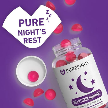 Melatonin Gummies 5mg for Kids – Each Delicious Gummy is 2.5mg (2 Per Serving) for Easily Customizing Your Night, Gluten Free, Non-GMO, Vegan, 120 Count (Pack of 2)