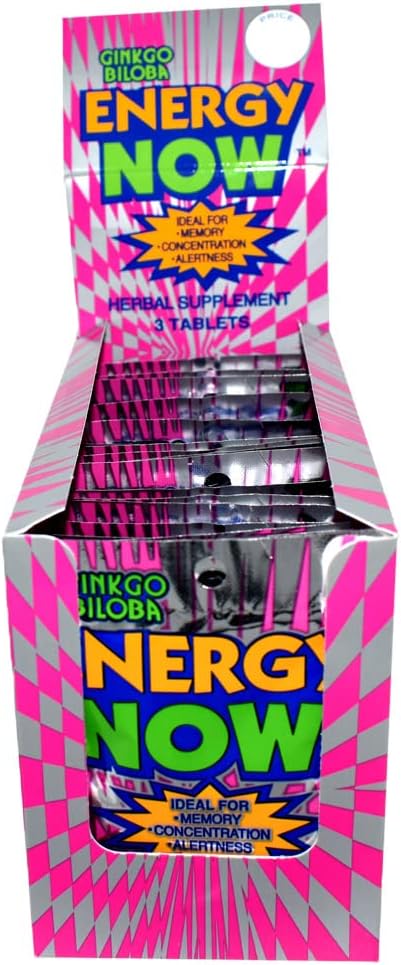 Energy Now Ginkgo Biloba 24pk Box