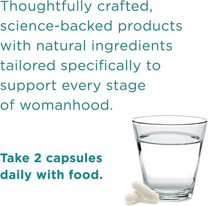 Hyland's Easy Morning Prenatal Multivitamin and Digestive Health and Morning Sickness Relief, 60 Vegan Capsules, with Folate, Choline, Zinc, Ginger Root, Prebiotics and Algae DHA (Pack of 2)