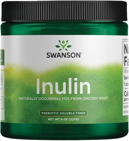 Swanson Inulin Powder 8 Ounce (227 g) Pwdr