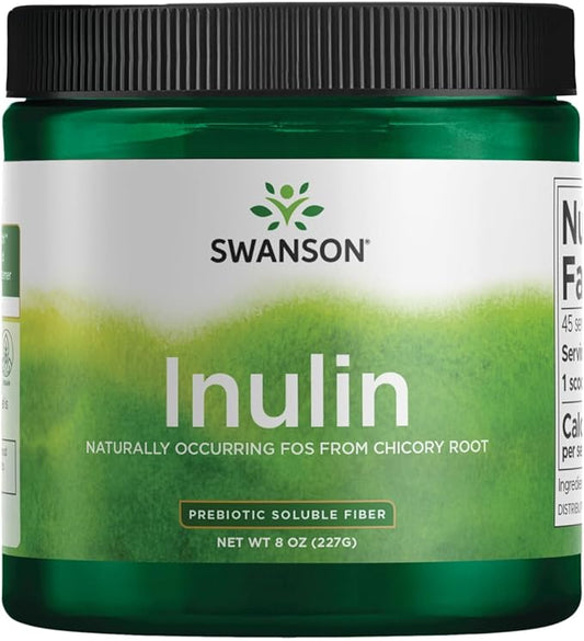 Swanson Inulin Powder 8 Ounce (227 g) Pwdr