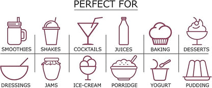 Food to Live Organic Black Elderberry Powder, 2 Pounds – Non-GMO, Made from Raw Dried Berries, Unsulfured, Vegan, Bulk, Great for Baking, Smoothies, Yogurts, No Sulphites, Contains Maltodextrin