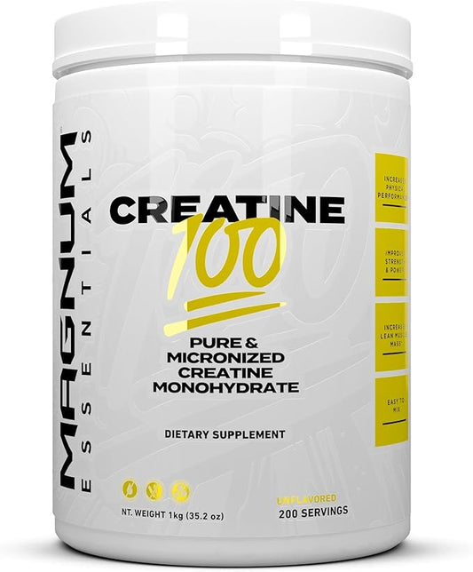 Nutraceuticals Micronized Creatine 100 – 200 Servings, High-Purity & Fast-Absorbing Creatine Monohydrate for Strength, Endurance & Muscle Growth
