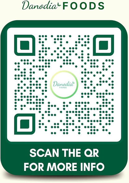 Danodia Foods Organic Psyllium Husk Powder Mild Orange Flavor, 200g (8.8oz) | Sat-Isabgol with 5 Added Herbs | Unsweetened, Gluten-Free, Natural Fiber Supplement for Digestive Health