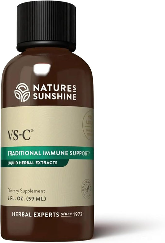 Nature's Sunshine VS-C Liquid, 2 fl. oz., Kosher | Natural Immune System Support and Healthy Respiratory Tract Defense