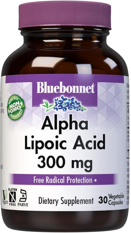 BLUEBONNET NUTRITION ALPHA LIPOIC ACID 300 mg