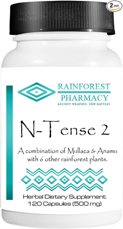N-Tense (2) 120 Vegetarian capsules/650 mg