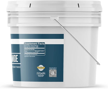 Earthborn Elements Niacinamide 1 Gallon, Flush Free Vitamin B3, Supplement Powder