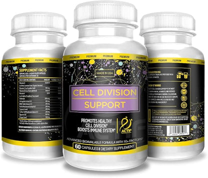 Actif Cell Division Support Maximum Strength with 10+ Factors