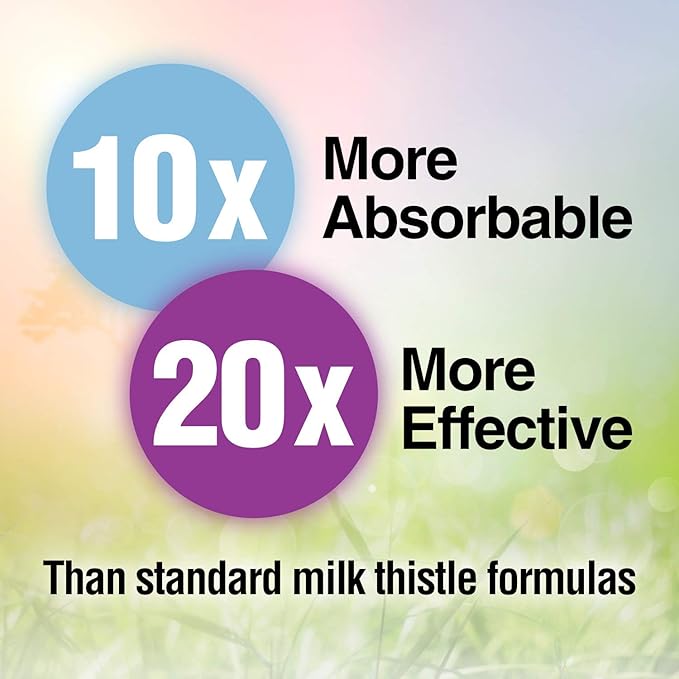 Natural Wellness Maximum Milk Thistle - 720mg Daily Dose (3x 240mg Capsules) - Potent Liver Detox & Repair Supplement, Non-GMO, Gluten-Free, Vegan, USA-Made - Advanced Fatty Liver & Enzyme Health