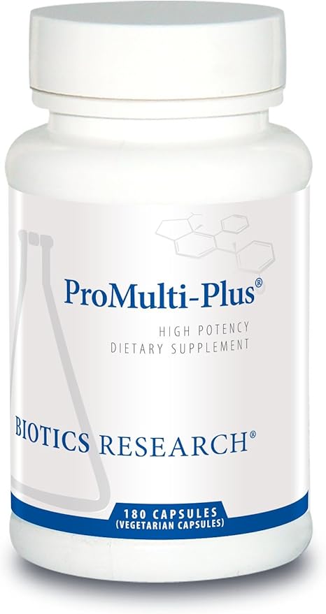 Biotics Research Pro Multi Plus Daily Complete Multivitamin for Men 180 Capsules