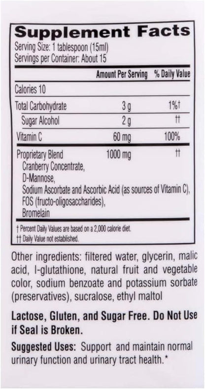 Cystex Urinary Health Maintenance Cranberry 7.6 oz (Packs of 2)