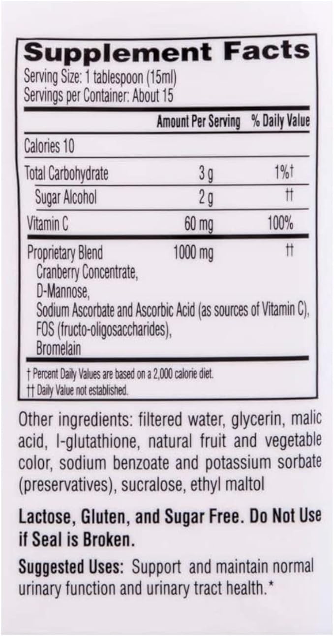 Cystex Liquid Cranberry Complex, 7.6 Fl Oz (Pack of 4)