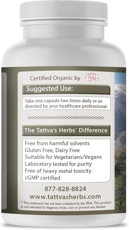Tattva's Herbs Boswellia Serrata Supplement, Joint Support for Men & Women Supercritical (CO2) Extract 2-Pack, 240 Count, 500 mg - 25 Years of Premium Service from