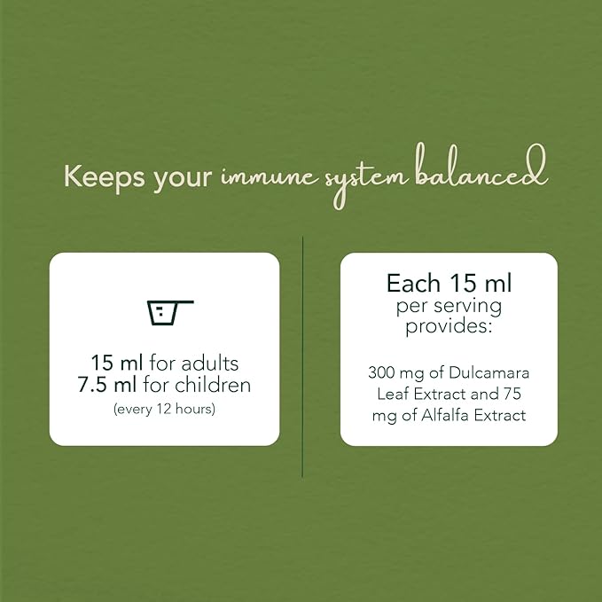 Vall-Inmunolive - Alfalfa and Dulcamara Oral Solution, 8 Fl Oz