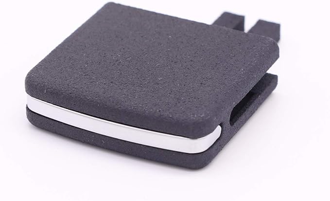 Compatible/Replacement for Porsche Cayenne 2011-2015 Front Vent Clip, Air Vent Outlet |Black w Chrome