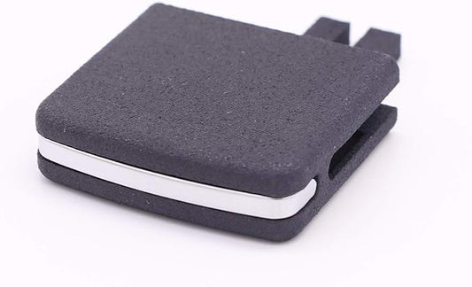 Compatible/Replacement for Porsche Cayenne 2011-2015 Front Vent Clip, Air Vent Outlet |Black w Chrome