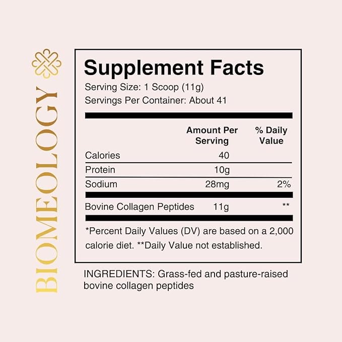 Prenatal Collagen Peptides - Grass-Fed Collagen Protein, with Glycine & Amino Acids for Pregnancy & Postpartum - Help Digestion, Immune Health, Pelvic Floor, & Postpartum Recovery (16 oz.)