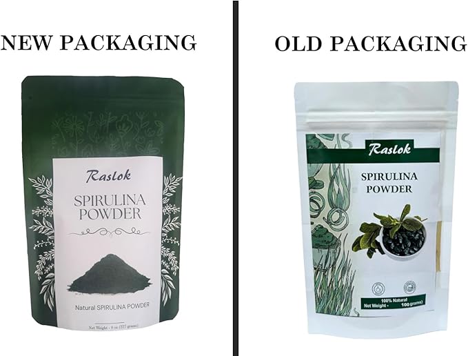 Pure Spirulina Powder | Immune Support and Antioxidants | No Filler & Non-GMO, Rich in Vegan Protein (3.52 Oz)