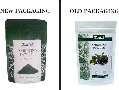 Pure Spirulina Powder | Immune Support and Antioxidants | No Filler & Non-GMO, Rich in Vegan Protein (3.52 Oz)