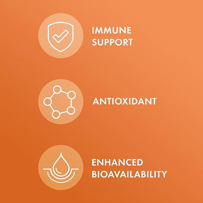 Dr. Mercola Liquid Liposomal Vitamin C - Antioxidant & Immune Support Supplement - Includes Vitamin E - GMO-Free, Gluten-Free & Soy-Free - Citrus Vanilla Flavor - 450 mL (30 Servings) - 3 Pack