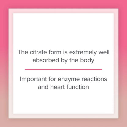 Natural Factors, Magnesium Citrate 150 mg, Muscle and Heart Health Formula, 180 Capsules