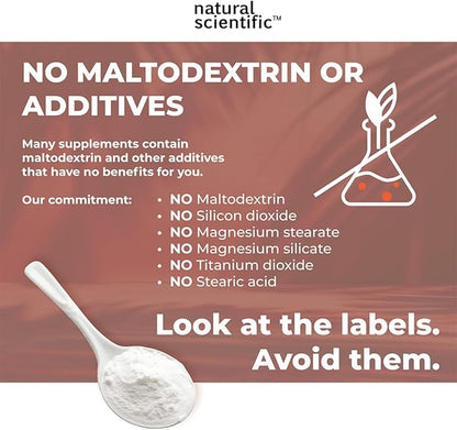 Selenium 200mcg Capsules - Organic Selenium Supplement for Antioxidant Support & Immune Health - Vegan, Gluten-Free, Non-GMO - 60 Capsules, 2-Month Supply - Premium Supplement by Natural Scientific