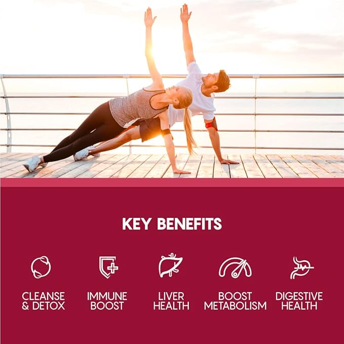 Liver Cleanse Detox & Repair, Liver Complex W/Milk Thistle Extract, Garcinia, Curcumin C3, Support Herbal Dietary Supplement, Detox Formula for Women & Men, 60 Capsule (Pack of 2)