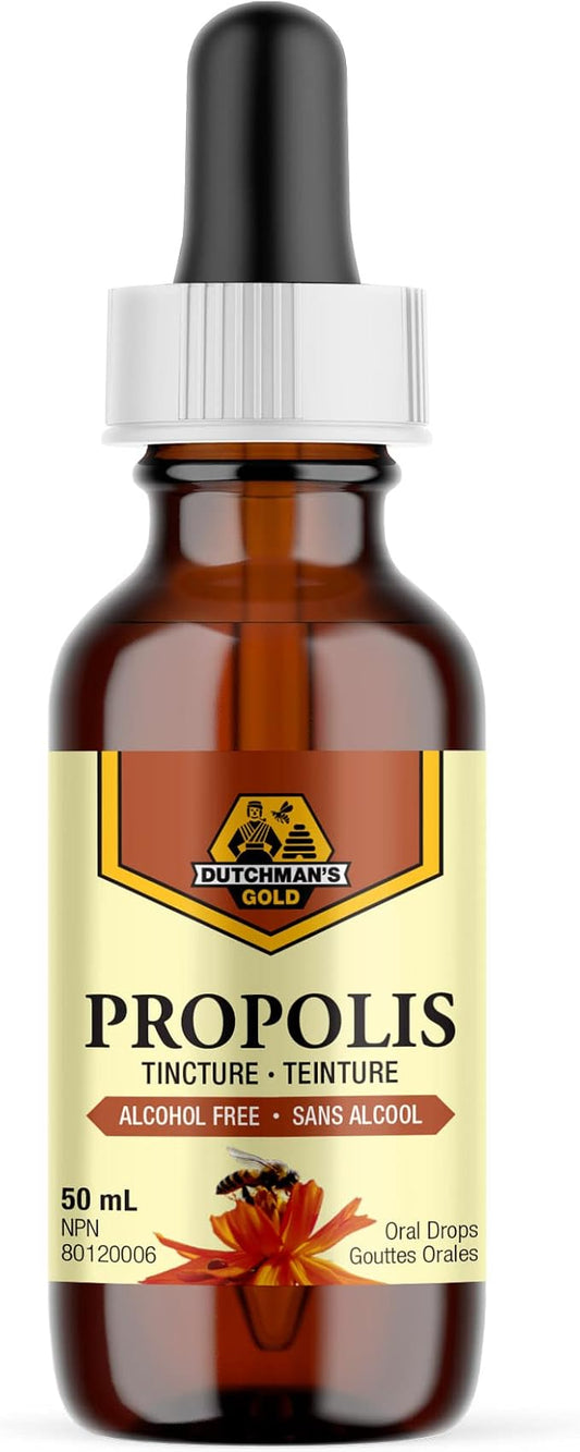 Dutchman's Gold Propolis 20% Tincture - Alcohol Free - 50 ml