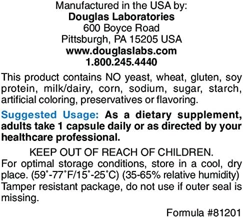 Douglas Laboratories Magnesium Oxide | Supports Normal Heart Function and Bone Formation* | 100 Capsules