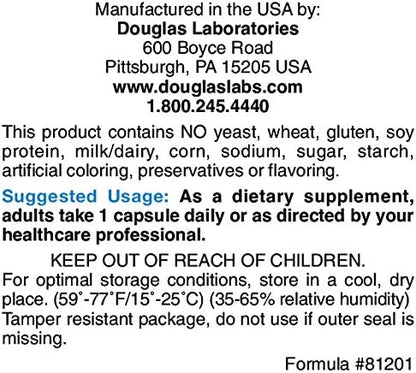 Douglas Laboratories Magnesium Oxide | Supports Normal Heart Function and Bone Formation* | 100 Capsules