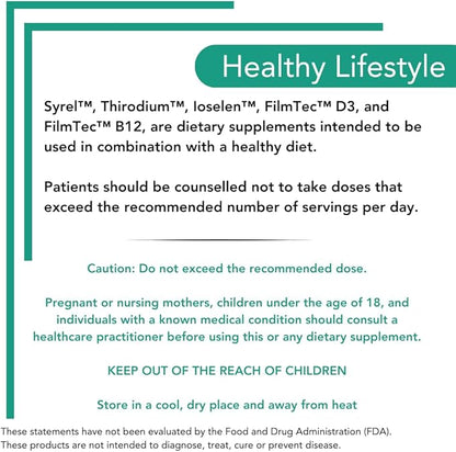Thirodium - Thyroid Support Supplement - 100mcg Iodine (Sodium Iodate) - 30 Soft-Gel Capsules for Increased Absorption - Gluten-Free, Lactose-Free, Sugar-Free, Non-GMO