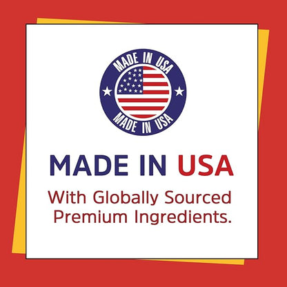 Iron Supplement, 65 mg Carbonyl Iron Plus Vitamin C, Energy & Blood Support for Women & Men, Better Absorption, Gentle on The Stomach, No Nausea, No Constipation, Vegan, Non-GMO, 60 Ct