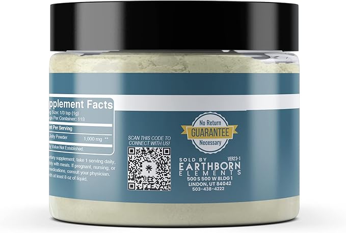 Earthborn Elements Royal Jelly Powder (4 oz), Resealable Jar, Pure & Non GMO