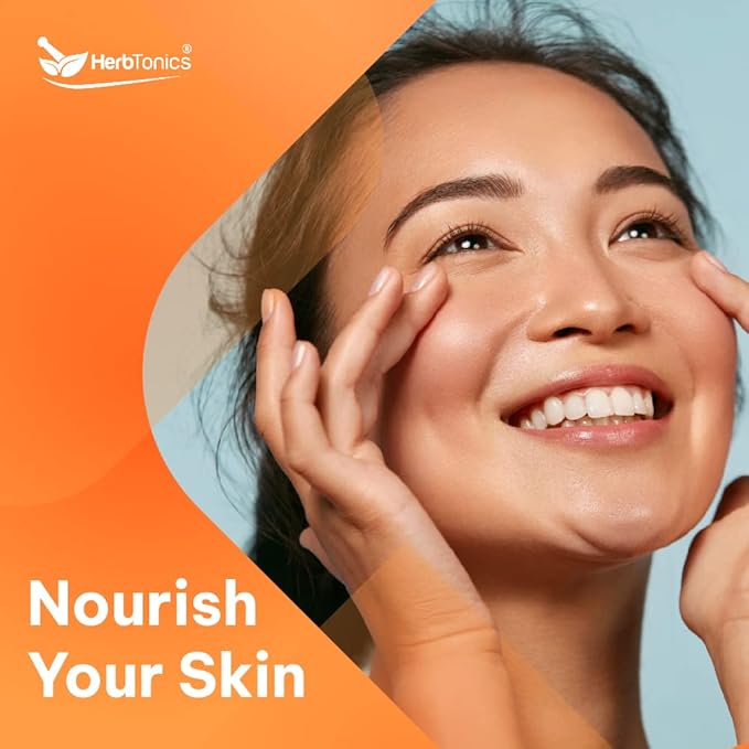 Herbtonics Multi Collagen Gummies Type 1,2,3,5 & 10 with Biotin for Hair Growth, Skin, Nails - Liver Cleanse Detox & Repair Formula with Milk Thistle - Artichoke and 24 Herbs Liver Health Support