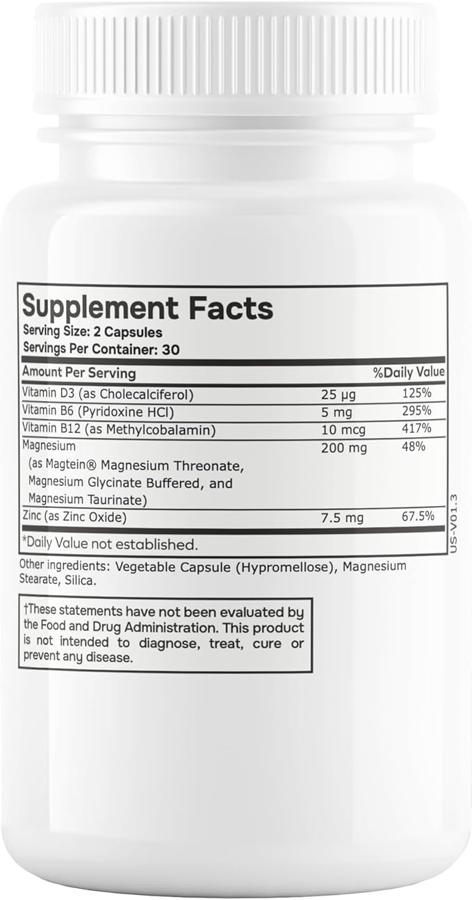 Ultra Magnesium Glycinate, L-Threonate & Taurinate