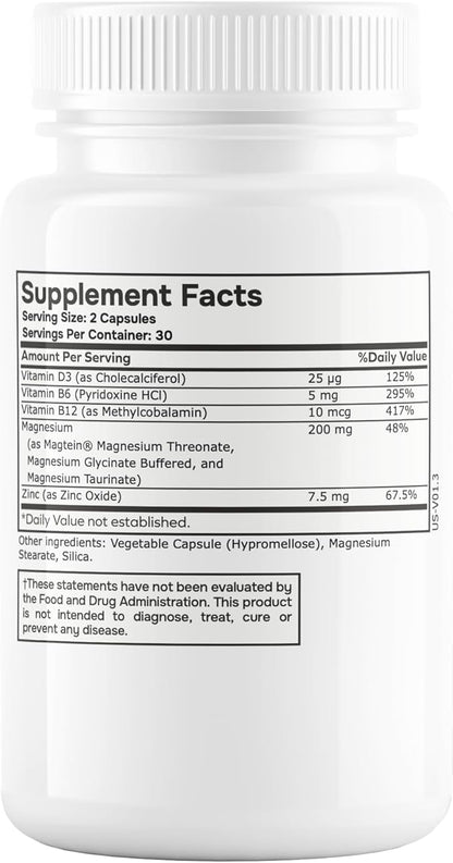 Ultra Magnesium Glycinate, L-Threonate & Taurinate