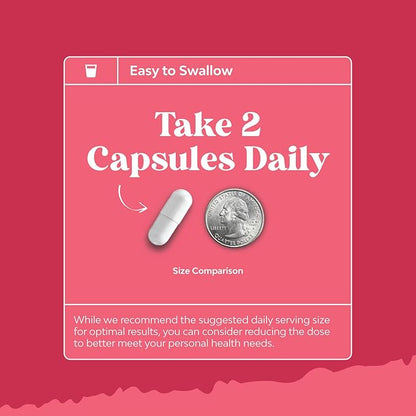 Complete Herbal Menopause Supplement for Women - Female Hormone Balance Capsules for Night Sweats, Hot Flashes & Mood Swings with Dong Quai, Chaste Berry & Black Cohosh Root - 120 Count Pack