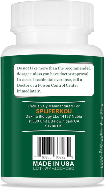 11-in-1 Adrenal Support Supplement, Cortisol Supplement with Pantothenic Acid and Ashwagandha - Supports Healthy Adrenal Function, Energy and Relaxation- 60 Capsules