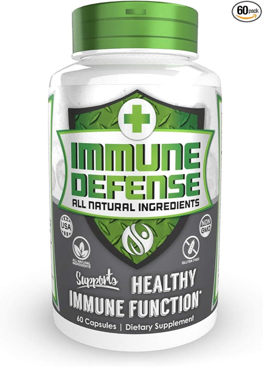 Immune Defense Capsules | 60 Count | Natural Immune Booster | Natrium Health