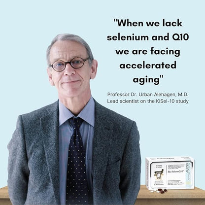 Pharma Nord Bio-SelenoQ10 Anti-Aging Supplement| CoQ10 100mg & Selenium 100mcg | Supports Cellular Health & Longevity | Slows Cellular Aging | Backed by Research | 60 Softgels & 60 tabs
